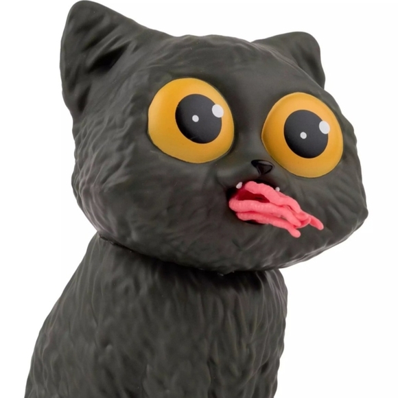 Marvel Black Flerkitten Toy with Whimsical Design - Picture 2 of 3